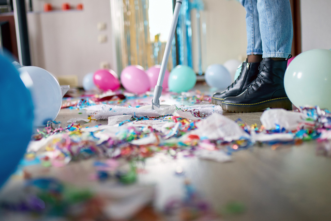 A Step by Step Guide to Cleaning Up After a Party | Kimberly's Kleaning ...